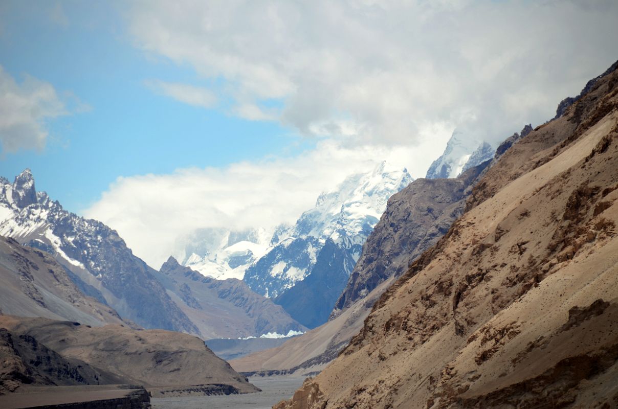 03 View Of Shaksgam Valley With Gasherbrum Glacier From Terrace Above The Shaksgam River On Trek To On Trek To Gasherbrum North Base Camp In China
